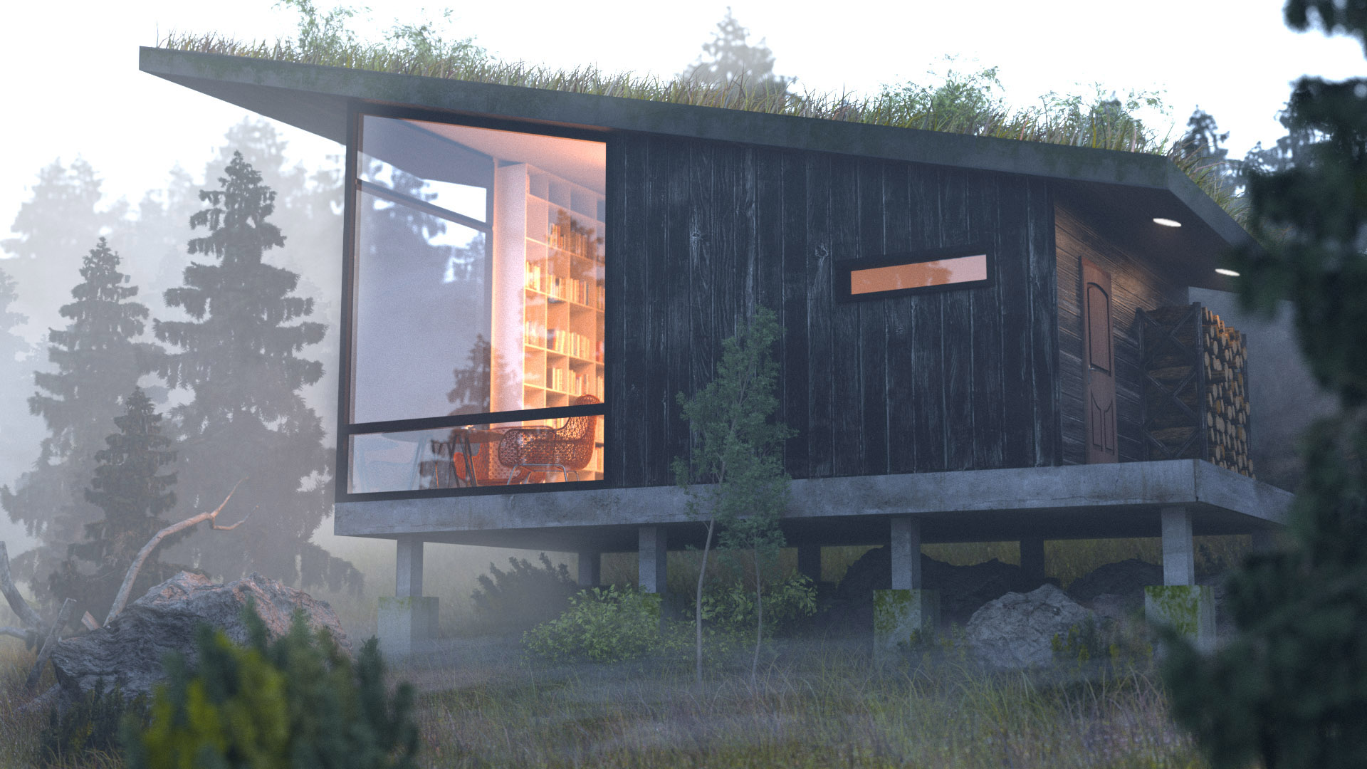 Cabin_Dawn